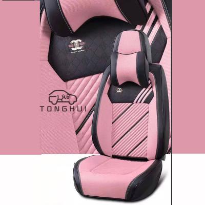 China Universal Newcomers Fashion Design Luxury Car Seat Protector Cover New Design Full Set Car Seat Covers for sale