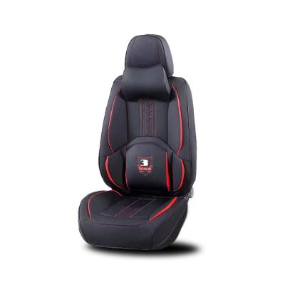 China Universal Universal Size 9D Fully Covered PU Fabric Leather Car Seat Cover for sale