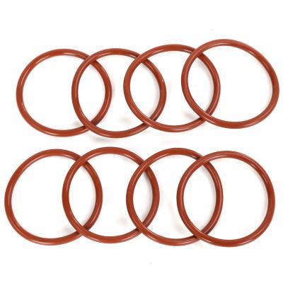 China Oil Resistance O Ring Seal NBR FKM FPM EPDM Food Grade Silicone O Ring Seal Black Nitrile Rubber O Rings for sale