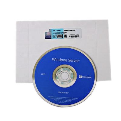 China Server Datacenter 2019 Package MS Datacenter Server 2019 DVD + Sticker Server 2019 Package 19X18X3 cm for sale