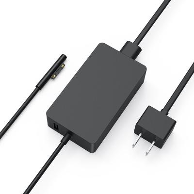 China High Quality LAPTOP sarj 44W 65W 102W 127W AC DC Supply Power Adapter For Microsoft Surface Pro 8 7 6 5 4 3 Book 1 2 Outdoor Charger for sale