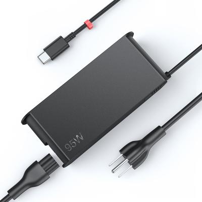 China Fast Charging Type C 20V 4.75A Power Adapter 95W USB-C Charger Adapter For Lenovo Legion Y740S Y740S-15IRH Y9000X Thinkpad x1 Yoga Laptop CE FCC Sarj for sale