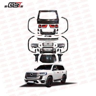 China Fast Shipping PP+ABS GBT Inventory Cover Shock Absorbers Upgrade Bodykit For Toyota Land Cruiser 2008-2015 200 Accessories LC200 To LC300 M for sale