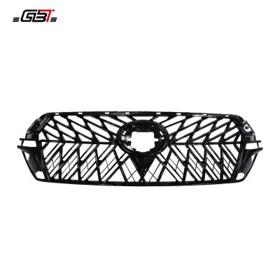 China ABS GBT Black Edition ABS Grill Middle Year 2016 Top For Toyota Land Cruiser 200 LC200 for sale