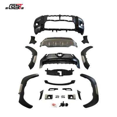 China PP+ABS GBT 2020 new old Revo upgrade body kit with front&rear bumper and rear bumper for Toyota Hilux Rocco 2020 for sale