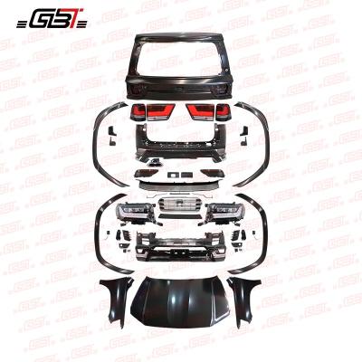 China 2022 PP+ABS GBT Exterior Car Modification Body Kit Suitable For Toyota Land Cruiser 200 Upgrade Bumper Headlight LC200 Accessories for sale