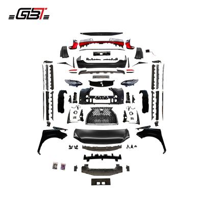 China Pp+abs GBT upgrade car accessories headlight pp front/rear bumper grill license plate body kit for 2015 on Toyota Alpha LM300 model for sale