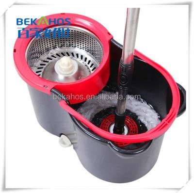 China Beautiful Viable Mop Panda Bucket No Foot Pedal Floor Stripper for sale