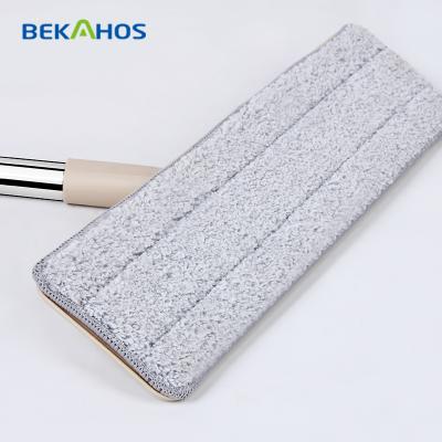 China Sustainable household cleaning tools as the flat broom seen on shopping TV for sale