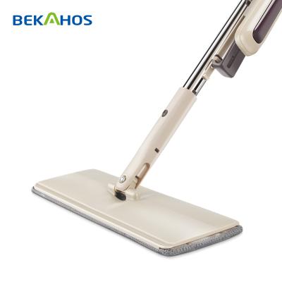 China Sustainable Power Save Hand Free Easy Mop With Microfiber for sale