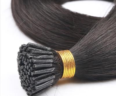 China FDX hair extensions i tip hair extensions straight unprocessed virgin hairvendors grade 10a brazilian hair extensions for sale