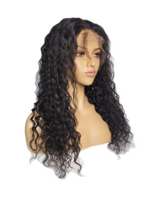 China Wholesale Brazilian Straight Water Wave Wig FDX 13*4 Lace Frontal Human Hair Wigs Brazilian S.M. Natura Hair Wigs I for sale