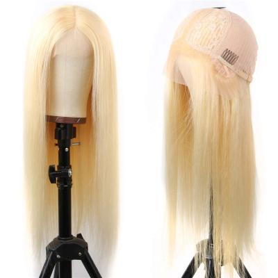 China FDX Blonde 100% Virgin Human Hair Wigs 13x6 Straight Virgin Brazilian Hair Hd Lace Front Wigs For Black Women for sale