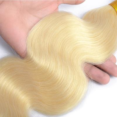 China Silky Straight Wave Virgin Human Blonde Hair Bundles With Frontal Virgin Human Blonde Hair Bundles With Headband for sale