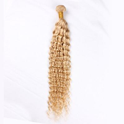 China cabelo silky straight deep blonde human hair products wave hairpiece FDX 10A wave hairpiece brazilian hair bundle for sale