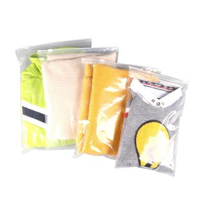 China Moisture Proof Custom Printing Clear Plastic Zipper Garment Packing Slider Zipper Bags For Garment Clothes for sale