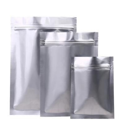 China Custom Printed Resealable Side Bags Mylar Seal Aluminum Foil Rice Plastic Ziplock Food Storage Packaging Pouches Moisture Proof 3 Bags for sale