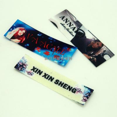 China Washable PET Film Heat Transfer Clothing Labels , Heat Transfer Fabric Labels for sale