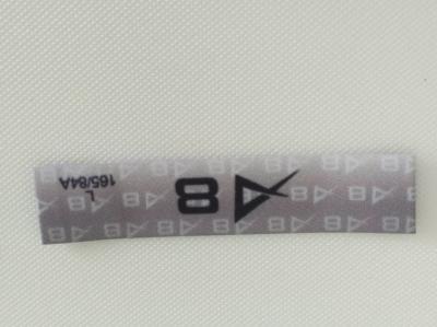 China Silicone / Pvc / Rubber Tagless Heat Transfer Clothing Tags For Brand 3D Effect for sale