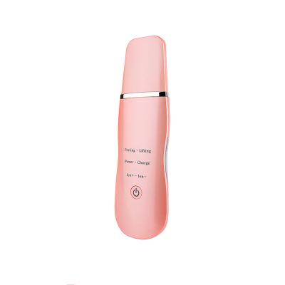 China Drop Ship OEM ODM Skin Care Beauty Machine Ultrasonic Face Massager Skin DEEP CLEANSING Cleansing Scrubber for sale