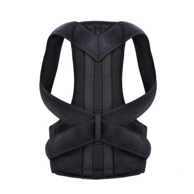 China Terylene SBR Back Correct Shoulder Belt Magnets Posture Corrector Support Lumbar Vest Brace Correction Belt Chiropractic Vests for sale