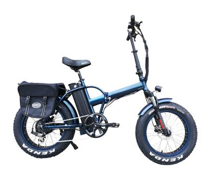 China MOZO Suspension Fork 250W Bafang Hub Motor Fat Tyre Folding Electric Bicycle Free Shipping for sale