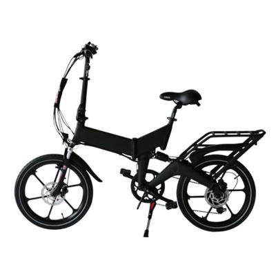 China 20 Inch Electric Lightweight Folding Bike 36V Portable Foldable E Bike With LCD Display for sale