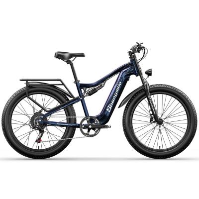 China 48V 1000W Power MTB Electric Mountain Bike With 17.5ah Lithium Battery Disc Brake for sale