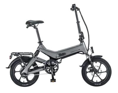 China Classic Mini Electric Folding Bike 16 Inch 250W With 36V 8.7Ah Lithium Battery for sale