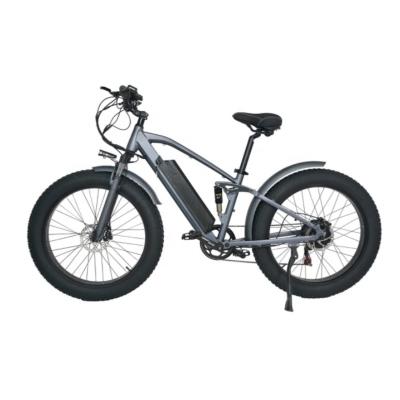 China Full Suspension MTB Electric Mountain Bike With 750W Motor And Lithium Battery for sale