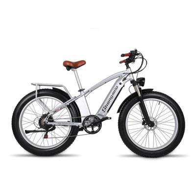 China 48V 17.5AH LG Battery Retro Electric Bike With Front Suspension 1000W Motor Power for sale