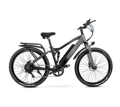 China 27 / 29 Inch Electric Mountain Bike With 750W Motor 48V 17Ah Lithium Battery for sale