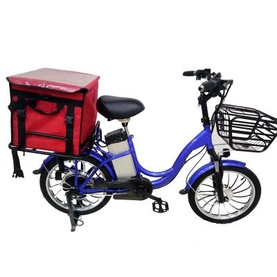 China 48V 15ah Unisex Electric Bicycle Max Speed 25 - 35km/h Full Suspension Cargo Ebike for sale