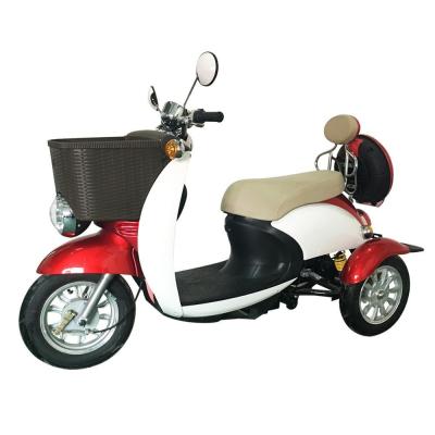 China 3.5-10 Tire Size 48V 20AH 500W Electric Scooter with Front Basket and F/R Drum Brake for sale