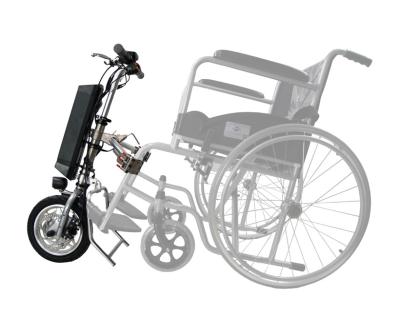 China 250W / 350W Electric Wheelchair Wheel With Aluminium Alloy Frame LCD Display for sale