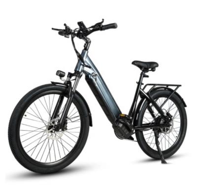 China 48V 17AH Battery Electric City Bike 26 Inch 7 Speed Ladies Step Through Electric Bike for sale