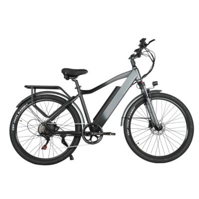 China Adult Electric City Bike 30 - 50Km/h 48V 500W Motor 17Ah Lithium Battery Ebike for sale