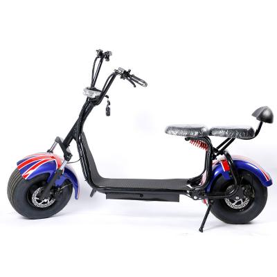 China XWZ-H002 1000W 60V 12Ah Lithium Battery Electric Scooter Citycoco for City Travel for sale