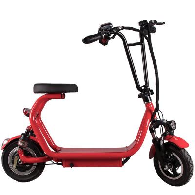 China Citycoco Urban Electric Scooter 48V 8AH Lithium Battery 350W Pocket Electric Scooter for sale