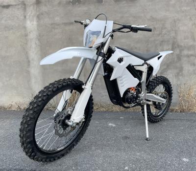 China 12000W Mid Drive Electric Dirt Bike 72V 40Ah Battery Off Road Electric Motorcycles for sale