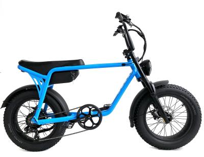 China 73 Style Ebike 500W/750W Electric Mountain Bike 20 Inch Fat Tire Electric Bike Motorcycle 48V 13ah Lithium Battery Ebike Te koop