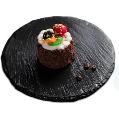 China Modern Steak Food Slate Slab Refectory Dish for sale