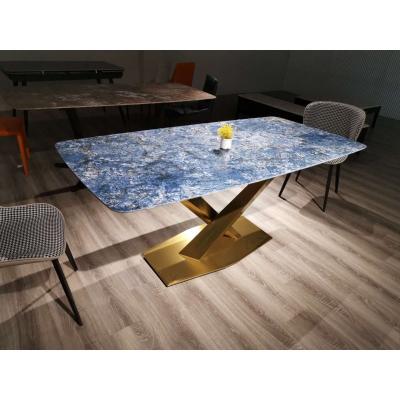 China Modern Italian Style Polished Competitive Price Manufactured Good Quality Marble Stone For Floor And Wall Dining Table for sale