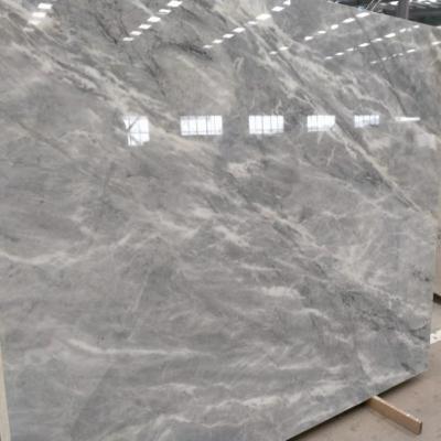 China Industrial Modern Crystal Light Gray Marble Floor Tile Stone Slab Tech Support Cut-to-Size for sale