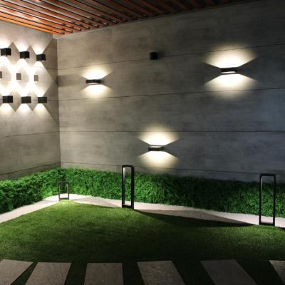 China Garden Square Shape Application Wide Beam Wall Outdoor Building Light For Decoration for sale