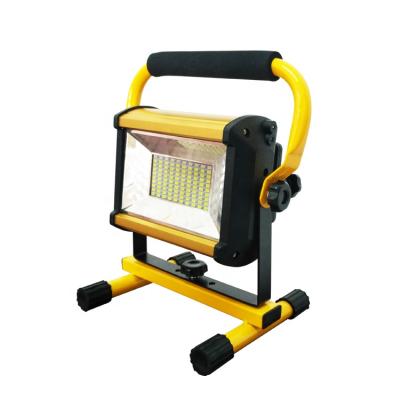 China Pure white; Strong/middle; Flash (Red& ) Portable 100W rechargeable blue led work light with spare battery for sale