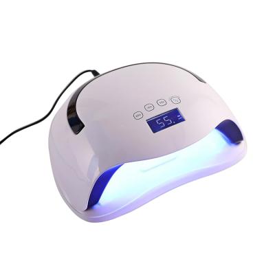 China Nail Polish Dryer Fast Curing Nail Led Light 4 Timings Nail UV Led Light For Gel Nail Polish for sale