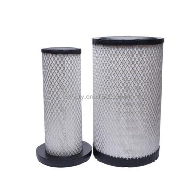 China Filter Paper + High Quality PU Air Filter Element K2238 AF26531 AF26532 Truck Air Filter With Spiral PU2238 for sale