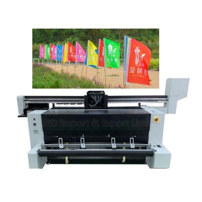 China For curtain etc flag printer Price 2.3m 3.2m direct dye sublimation garment plotter. Guangzhou 6ft Digital Flagged for Polyester Cotton Fabric Bed Sheet for sale