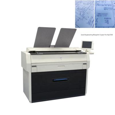 China Garment Shops Complete Sell Used Color Scanning Machine Blue Paper Art Work Engineering Model Pdf Printer Copier A0 For Kip 7100 Printer for sale